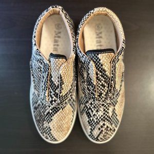 Mata Snakeskin Slip-on Sneaker